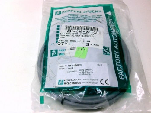 nbn15-30gm60-ws p + f option verwendet