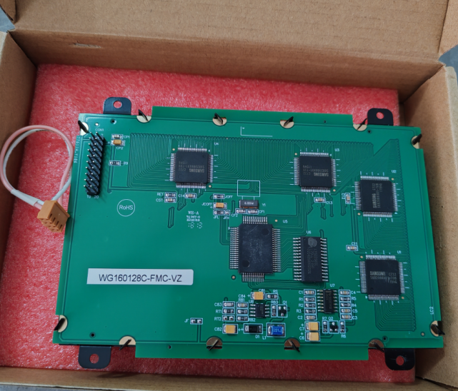 WG160128C-FMC-VZ industrielle LCD-Anzeige