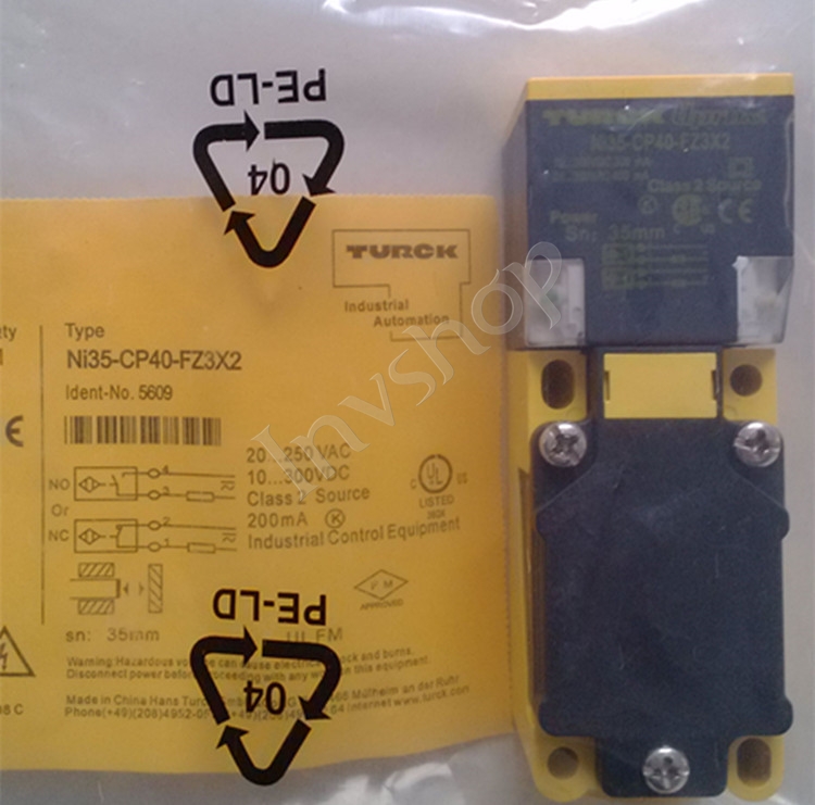 new Turck NI35-CP40-FZ3X2 sensor