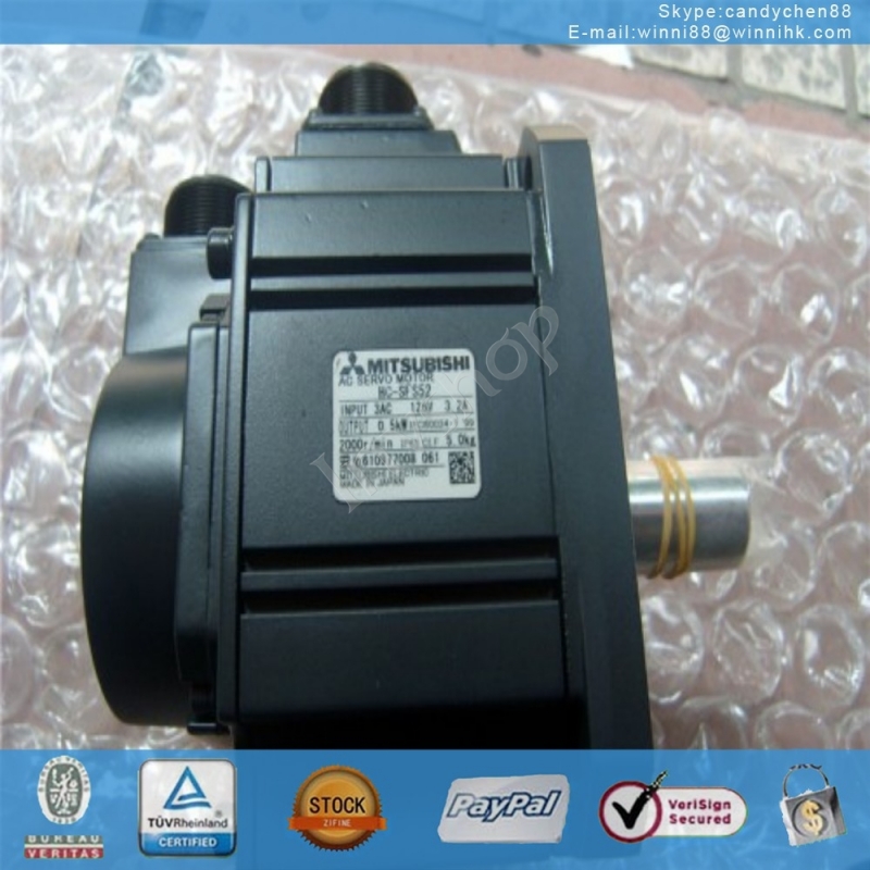 for Mitsubishi Used HC-SFS52 servo motor 60 days warranty