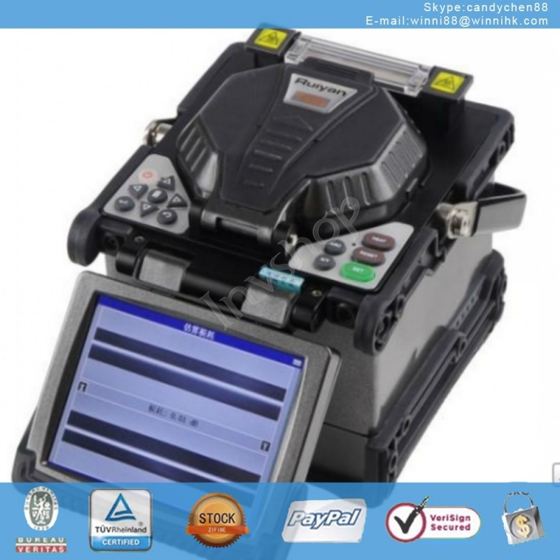 neue ry-f600 / ry-f600p fusion splicer w / optische faser cleaver