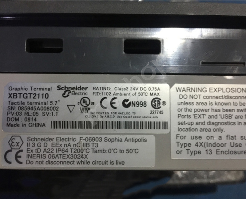 XBTGT2110 Schneider HMI Ninety