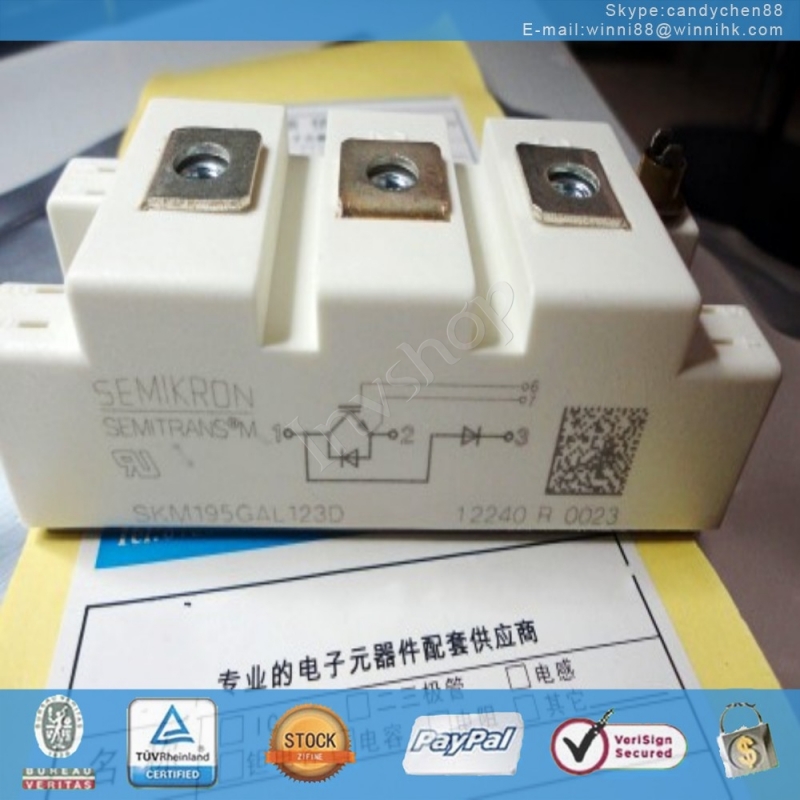 NEW SKM195GAL123D SEMIKRON IGBT MODULE