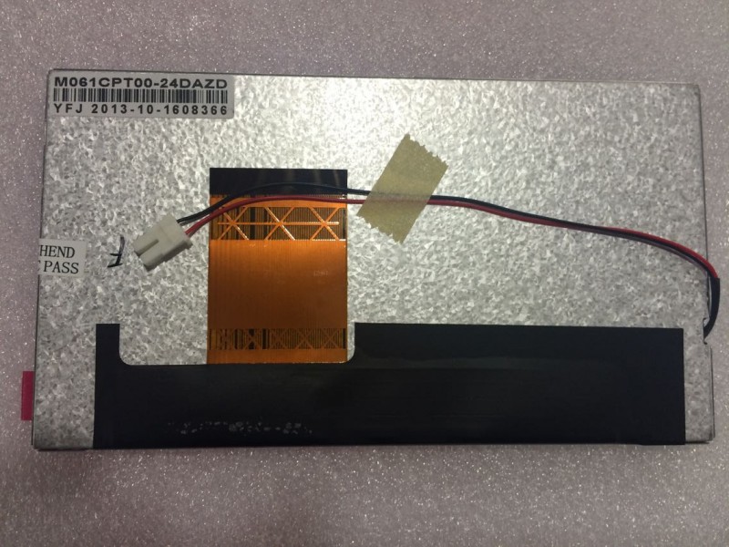 CLAA061LA0BCW 6.1 inch A-Si TFT Lcd panel Surface 60Hz Frequency
