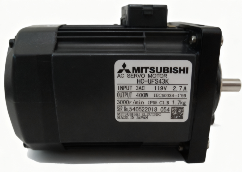 NEW IN BOX 400W AC SERVO MOTOR Mitsubishi HC-UFS43K