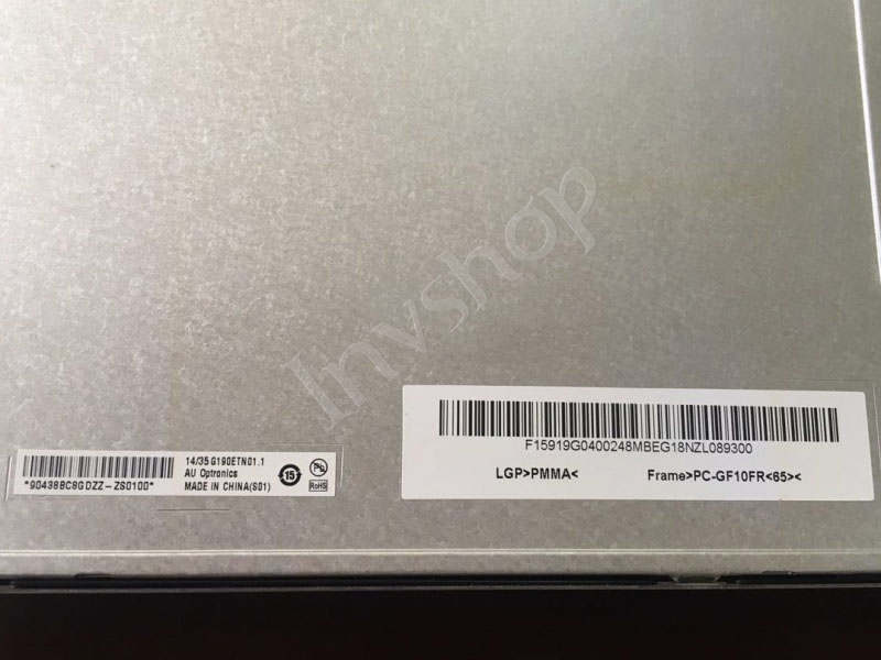 g190etn01.1 19,0 zoll, 1280 * 1024 tft - lcd - panel