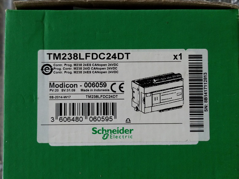 TM238LFDC24DT PROGRAMMIERBARER SPS-CONTROLLER von Schneider PLC