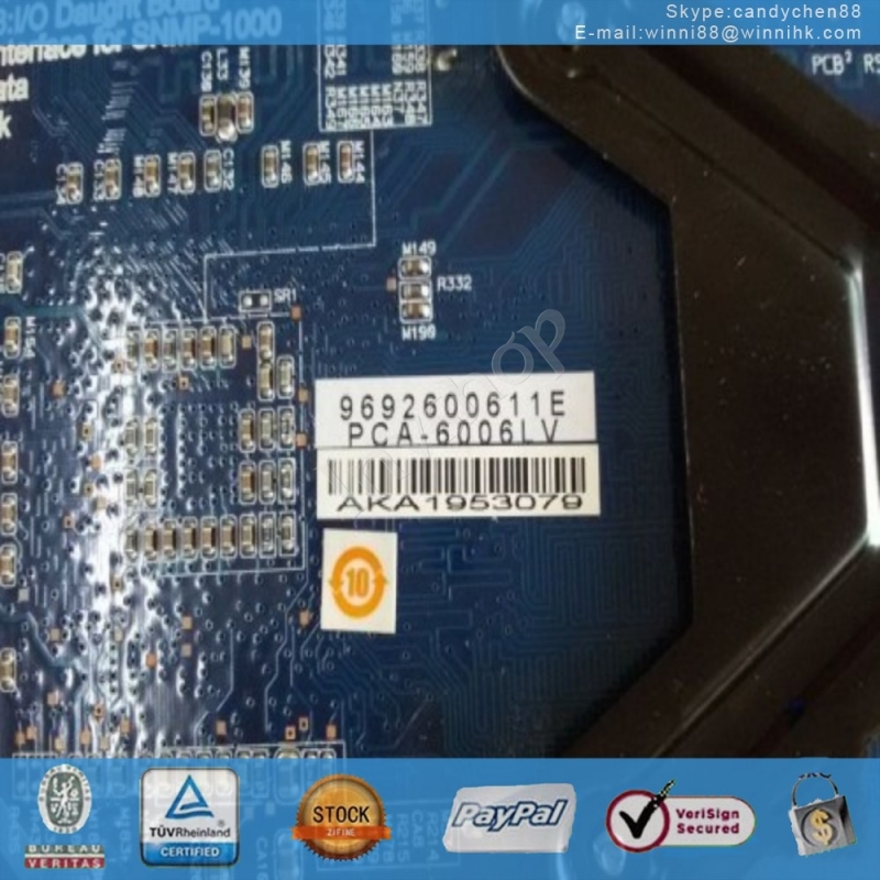 pca-6006lv verwendet rev.b2 advantech 60 tage garantie
