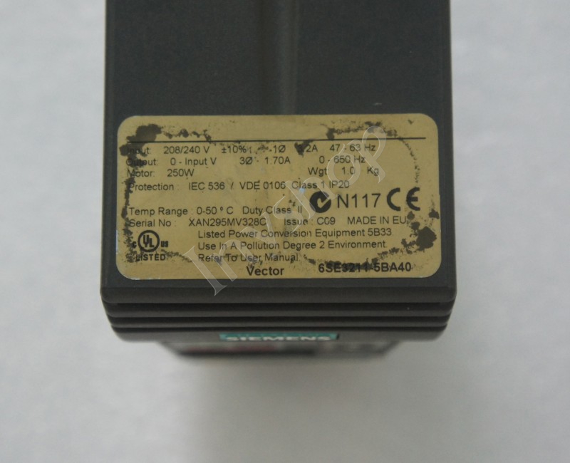 6SE3211-5BA40 Siemens Frequenzumrichter