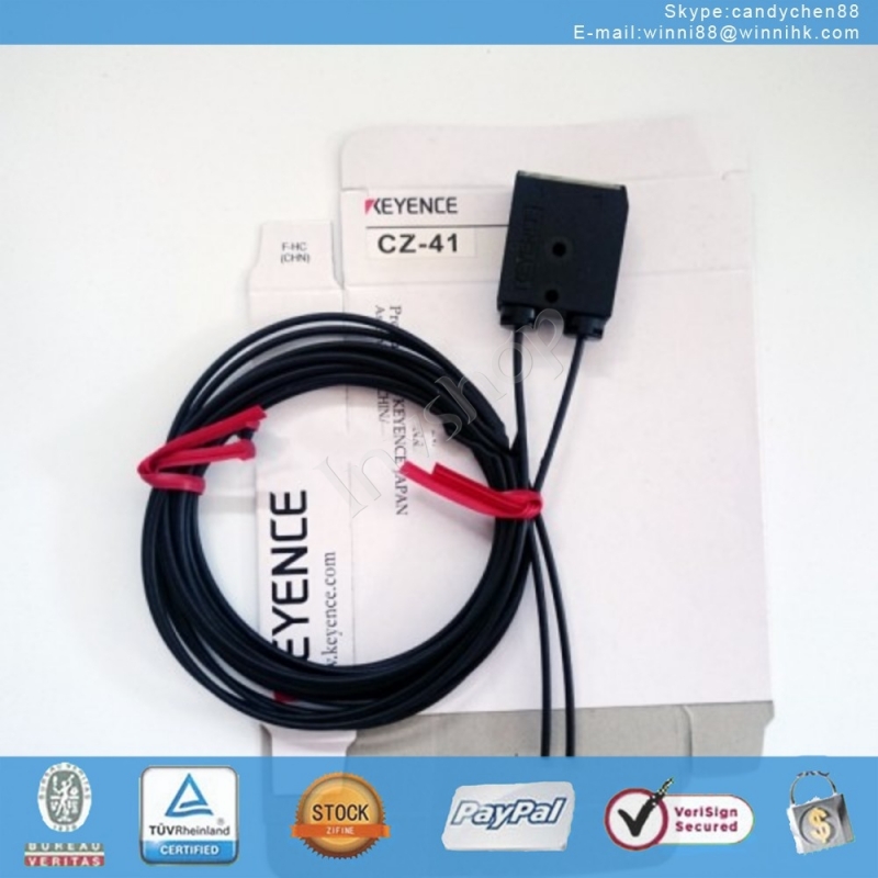New CZ-41 Keyence Fiberoptic Sensor