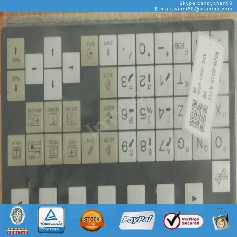 A02B-0319-K711#M FANUC Membrane Keypad