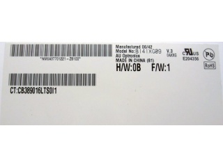 B141XG09 V3 AUO 14,1" TFT-LCD-Bildschirm 1024*768 Anzeige