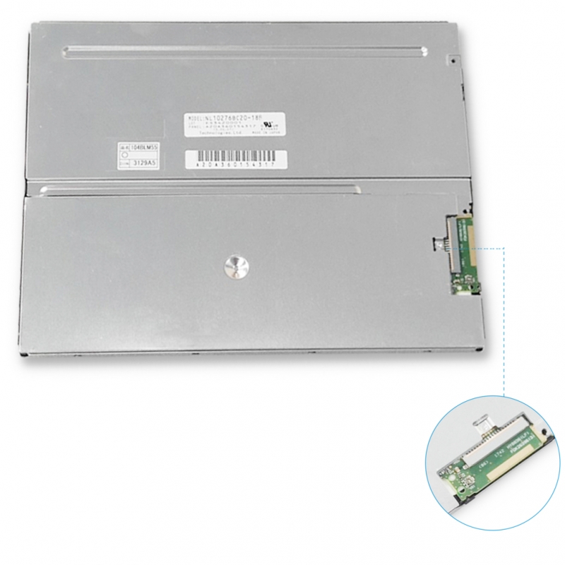 NL10276BC20-18F NEC 10.4inch 1024 * 768 Industrie 20pins lvds tft-lcd display