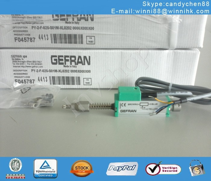 NEW GEFRAN PY-2-F-025-S01M sensor