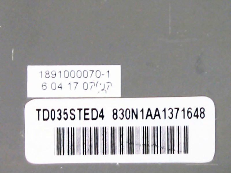 TD035STED4 3.5 Inch LTPS TFT LCD Monitor Lcd Industrial ,For Medical Application