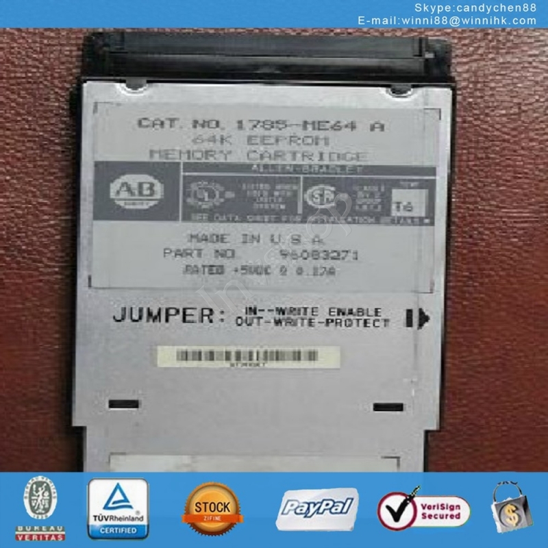Used 1785-ME64 PLC AB 60 days warranty