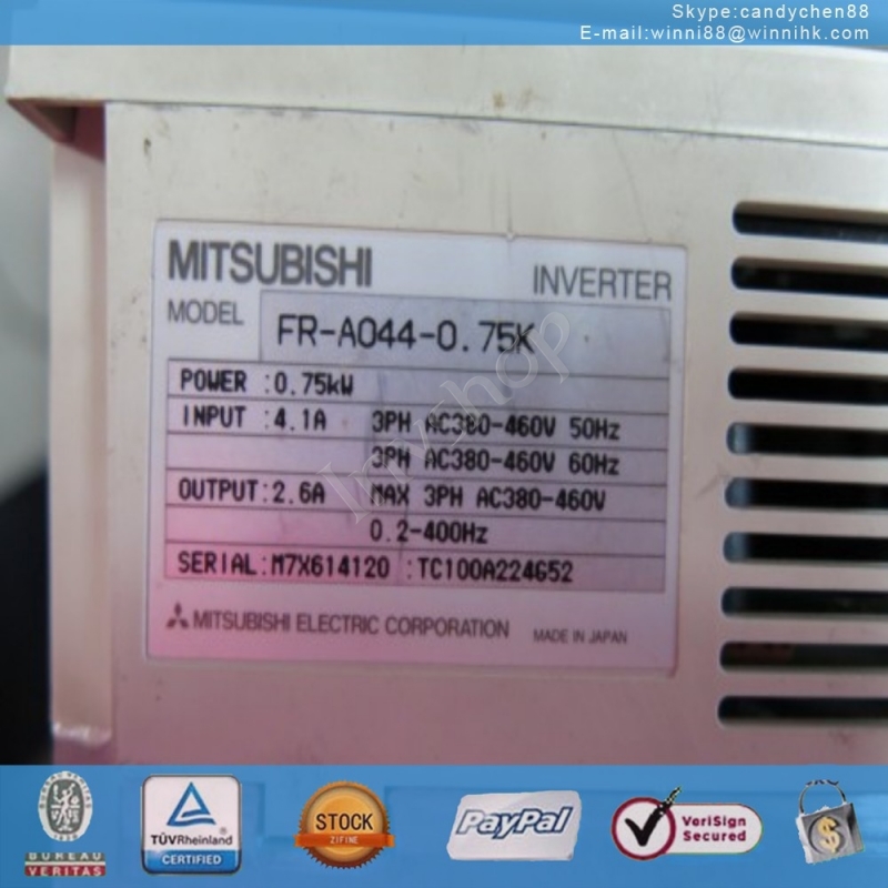 FR-A044-0.75K Frequency inverter