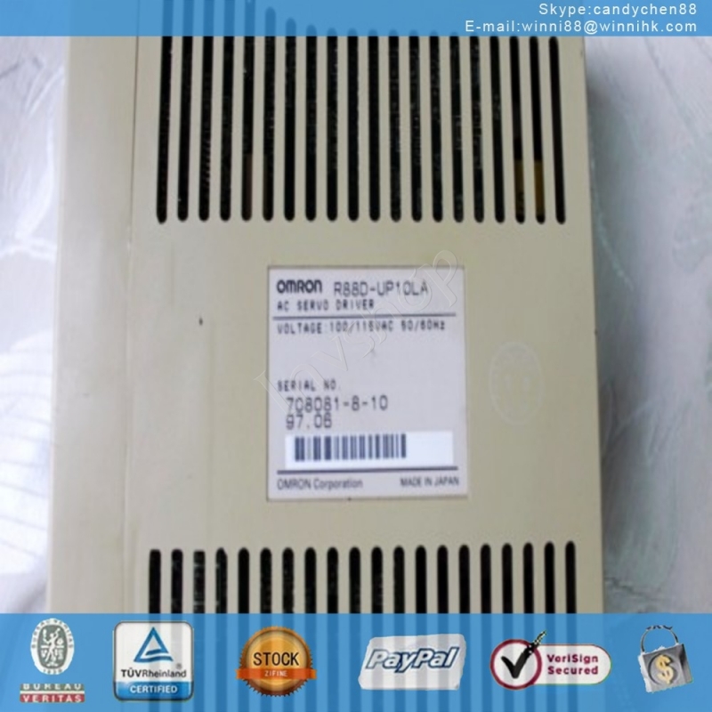 for Omron Used R88D-UP10LA Servo Drive 60 days warranty