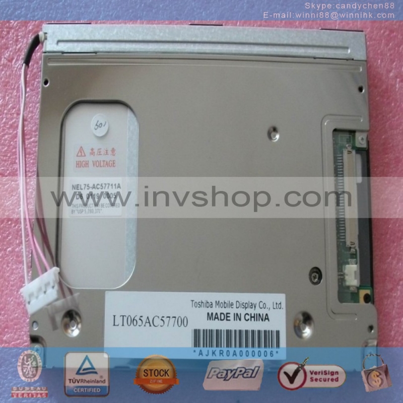 Lt065ac57800 vorbei tft - LCD - grÃ¶ÃŸe 6,5 