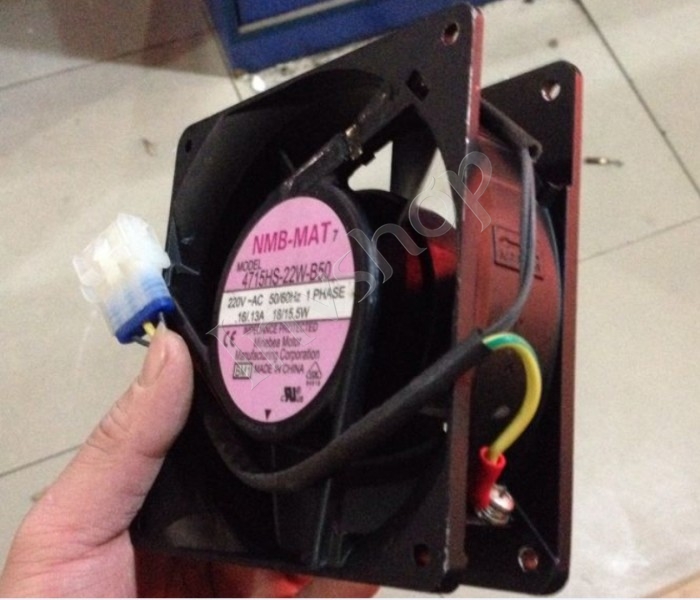 new NMB 4715HS-22W-B50 FAN 220V 18/15.5W 120* 120*38mm
