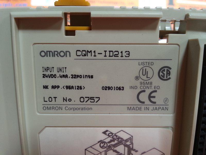New OMRON Input Unit CQM1-ID213 in Box module