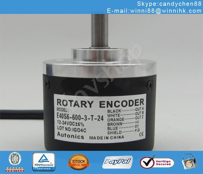 new Autonics E40S6-600-3-T-24 rotary encoder