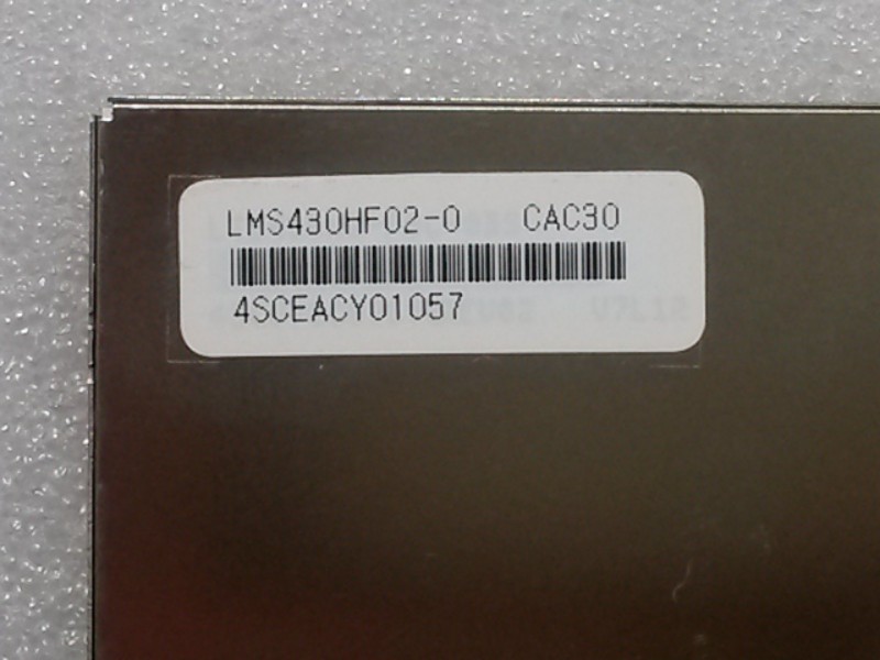 LTN097XL01-H01 9.7inch Samsung A-Si TFT LCD Panel 210.42×166.42×5.8 mm Outline