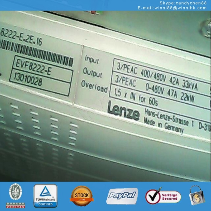 Lenze 8221MP 1F.16 EVF8222-E inverter CPU drive servo
