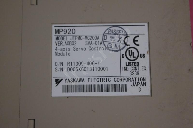 Yaskawa JEPMC-MC200A SERVO CONTROL MODULE