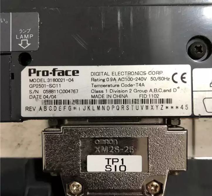 3180021-04 GP2501-SC11 FOR Pro-face HMI Touch screen
