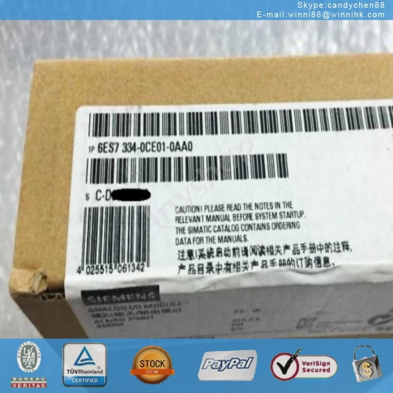6ES7334-0CE01-0AA0 PLC Used for SIEMENS 60 days warranty