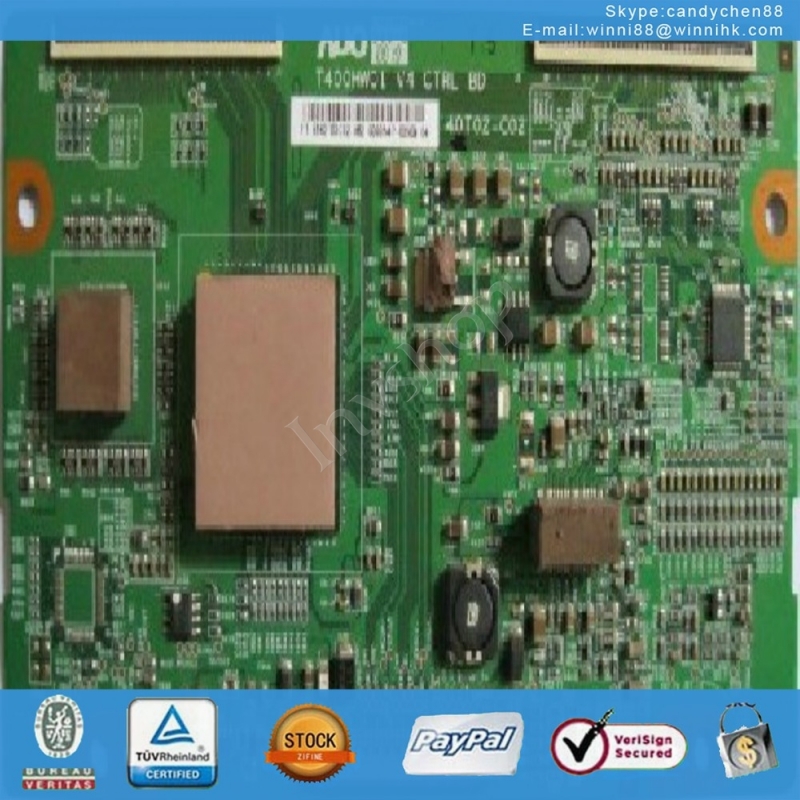 neue t400hw01 v4 40t02-c02 original t-con board 60 tage garantie