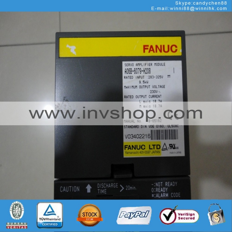A06B-6079-H208 FANUC Servo Amplifier
