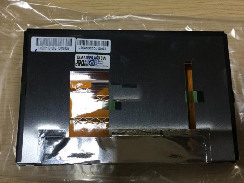 5'' tft - lcd - bildschirm (cpt - vorbei claa050la01cw anzeigebereich 108 * 64,8