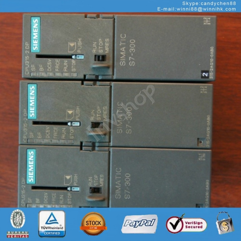 Used 315-2AG10-0AB0 6ES7 PLC for Siemens 60 days warranty