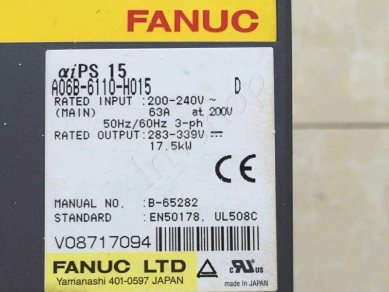 a06b-6110-h015 servo - fahrer fanuc 90%