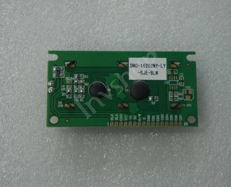 DMC-16202NY-LY-BJE-BLN industrielle LCD-Anzeige