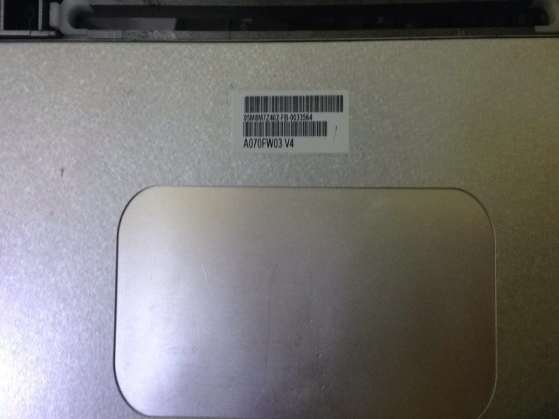 7 - zoll - und lcd - panel 480 × 234 für die kontrolle a070fw03 v4