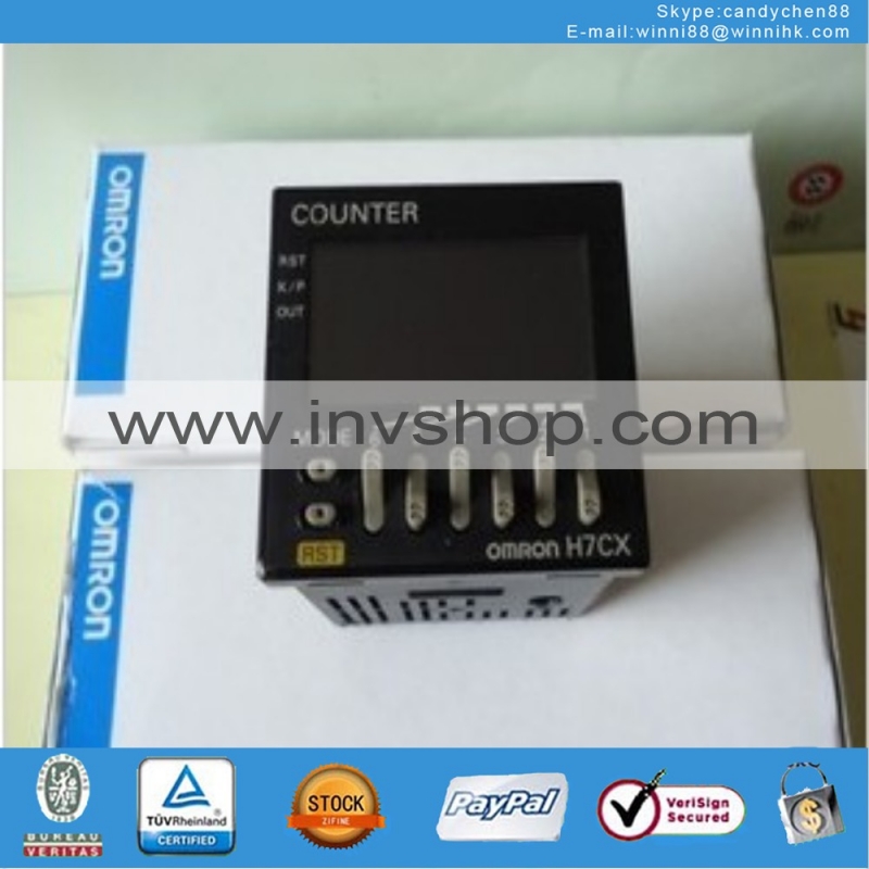 new OMRON H7CX-ASD-N 12-24VDC Counter in box