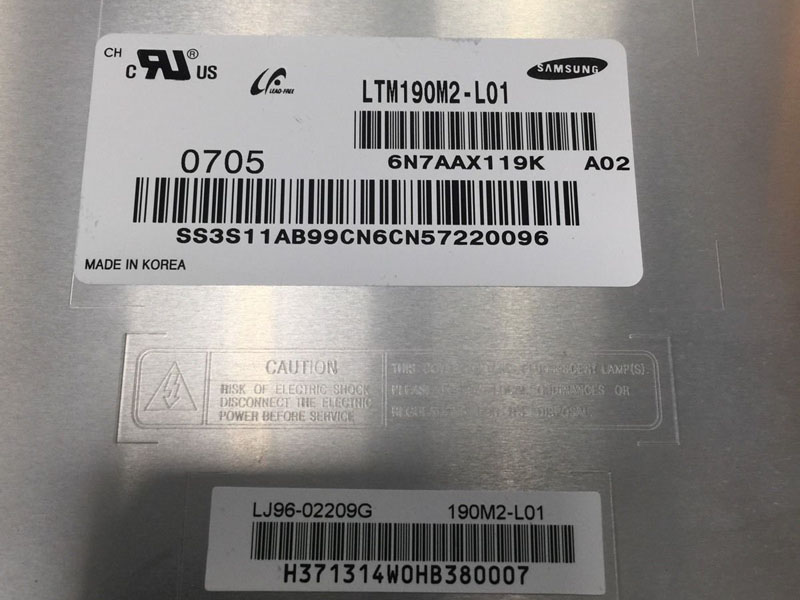 ltm190m2-l01 19 zoll tft - lcd - panel 1440 * 900