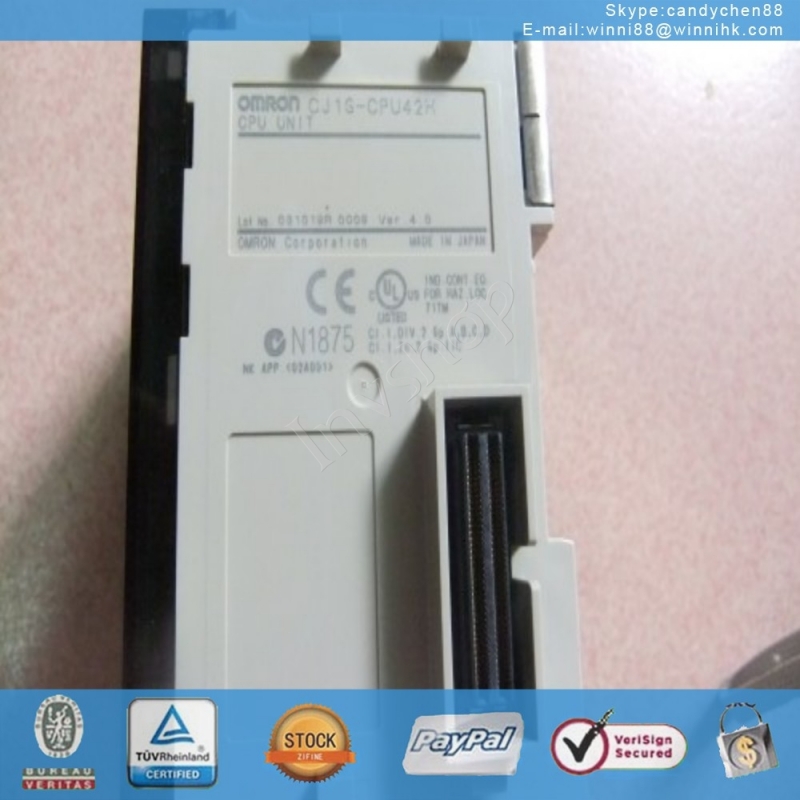 for OMRON New PLC CJ1G-CPU42H 60 days warranty