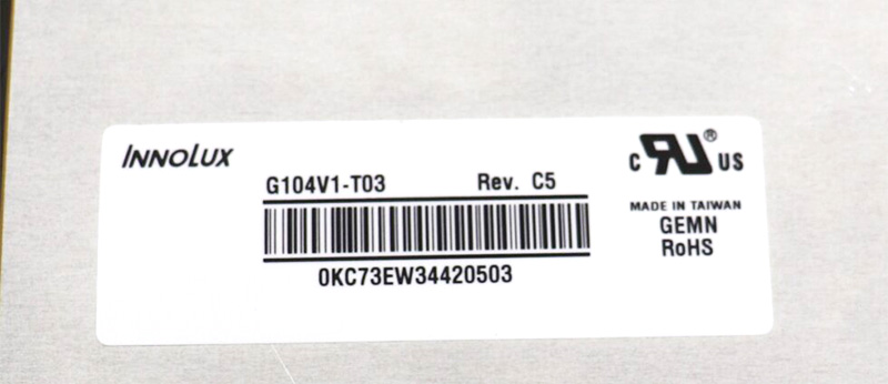 NEW G104V1-T03 REV.C5 Innolux 10.4-inch 640(RGB)×480 LCD display panel