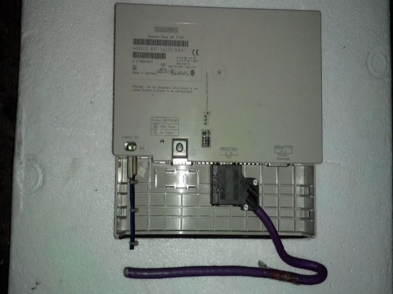 siemens - op 17dp 6av3 617-1jc20-0ax1 touchscreen