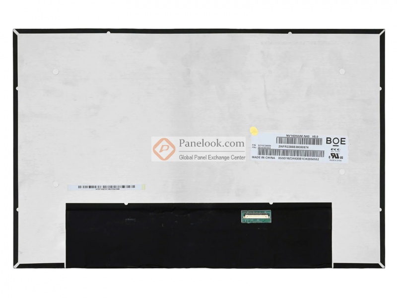 NV140WUM-N43 BOE 14 Zoll 1920 × 1200 LCD-ANZEIGE