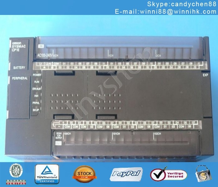 new PLC omron CP1E-N60DR-A programmable controller