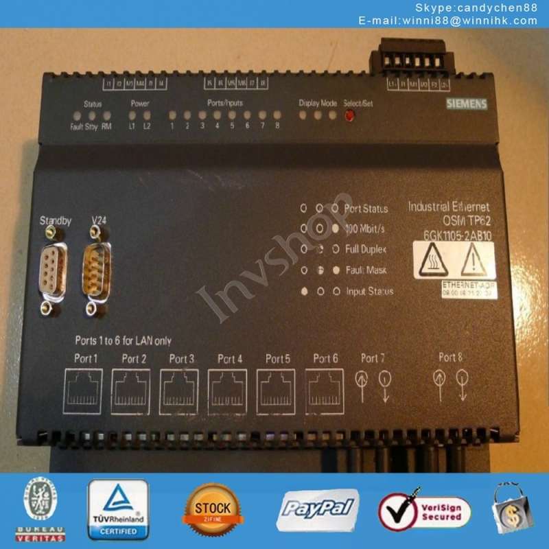 PLC 6GK1105-2AB10 Used for SIEMENS 60 days warranty