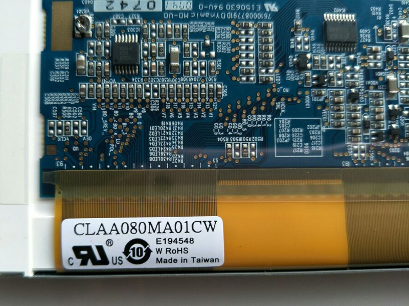 claa080ma01cw 8,0 zoll tft - lcd - display - modul (cpt vorbei 60hz