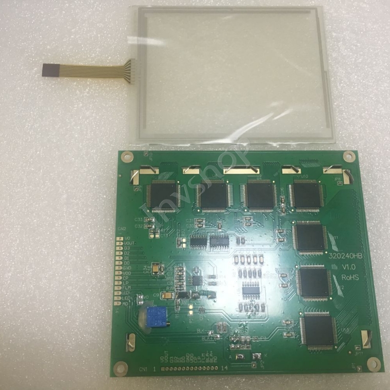 Trane air conditioner CH530 MOD01490 X13650827-07 lcd screen with touch glass
