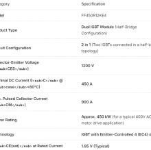 FF450R12KE4 IGBT MODULE