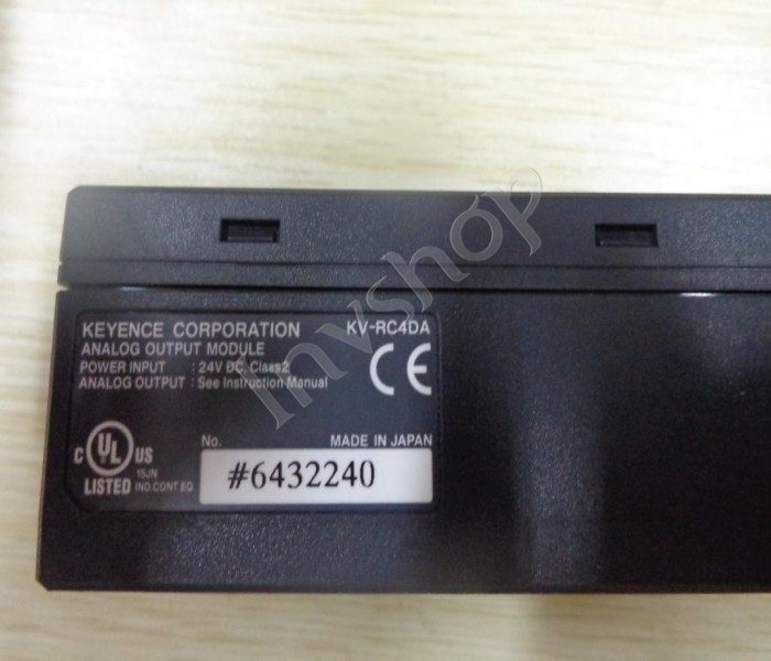 Keyence KV-RC4DA ANALOG OUTPUT module